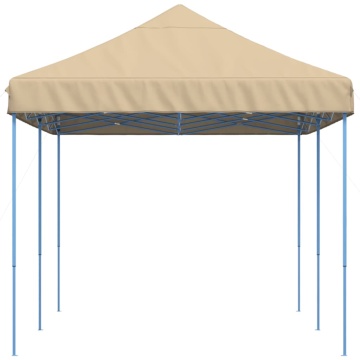 Cort de petrecere pliabil Pop-Up, 580x292x315 cm, bej - Img 4