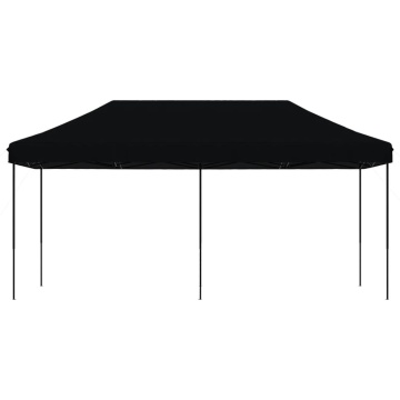 Cort de petrecere pliabil Pop-Up, 580x292x315 cm, negru - Img 3