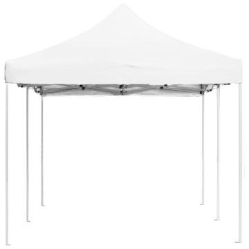 Cort de petrecere pliabil profesional, alb, 6 x 3 m, aluminiu - Img 4