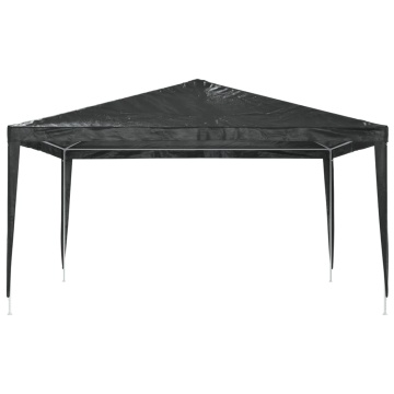Cort de petrecere profesional, antracit, 4 x 4 m, 90 g/m² - Img 4