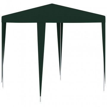 Cort de petrecere profesional, verde, 2 x 2 m - Img 1