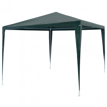 Cort de petrecere, verde, 3 x 3 m, PE - Img 1