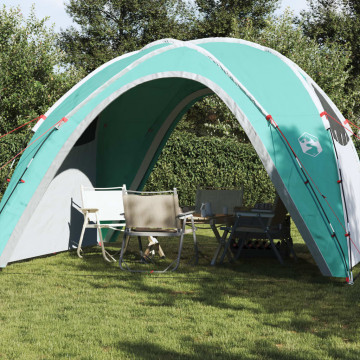 Cort de petrecere, verde, 360x360x219 cm, tafta 190T - Img 1
