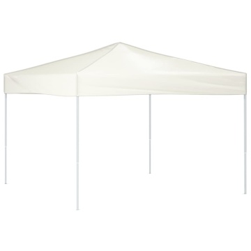 Cort pliabil pentru petrecere, crem, 3x3 m - Img 2