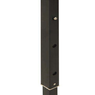 Cort pliabil pentru petrecere, gri taupe, 2x2 m - Img 5