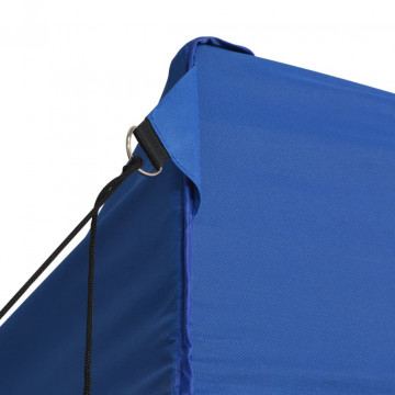 Cort pliabil pop up cu 4 pereți laterali, albastru , 3 x 4,5 m - Img 5