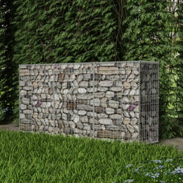 Coș gabion, 200 x 50 x 100 cm, oțel galvanizat - Img 1