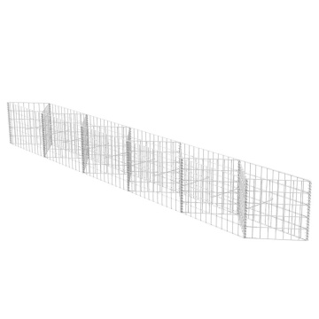 Coș gabion, 300 x 30 x 50 cm, oțel galvanizat - Img 2