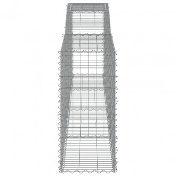 Coșuri gabion arcuite 3 buc, 400x50x100/120 cm fier galvanizat - Img 6