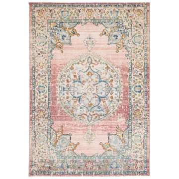 Covor ARBIZU, interior/exterior, design vintage, 160x230 cm - Img 2