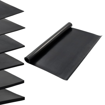 Covor de cauciuc anti-alunecare, 1,2 x 2 m, 4 mm, neted - Img 1