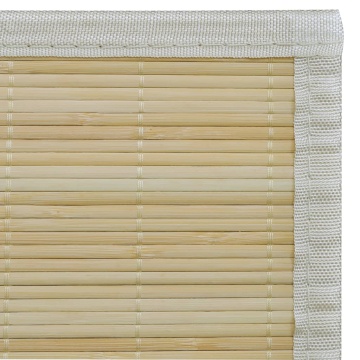 Covor din bambus, 160 x 230 cm, natural - Img 5