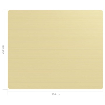 Covor pentru cort, bej, 250x300 cm - Img 4