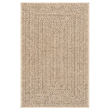 Covor ZIZUR aspect iută, 240x340cm, pentru interior și exterior - Img 4