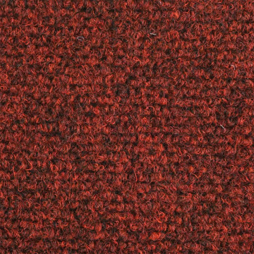 Covorașe autocolante de scări, 15 buc, 65 x 21 x 4 cm, roșu - Img 7