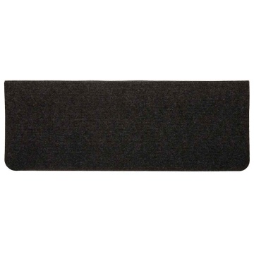 Covorașe scară autoadezive 30 buc Negru 65x24,5x3,5 cm - Img 4
