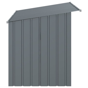 Cușcă câine cu acoperiș antracit 153x91x110 cm oțel galvanizat - Img 8