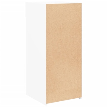 Dulap, alb, 40x42,5x93 cm, lemn prelucrat - Img 5