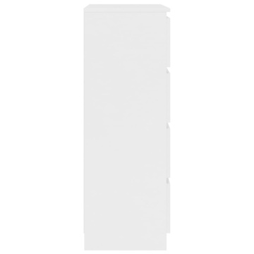 Dulap, alb, 60x35x98,5 cm, lemn compozit - Img 6