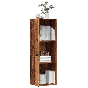 Dulap cu cărți din lemn vechi 36x30x114 cm din lemn prelucrat - Img 1