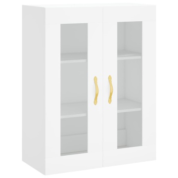 Dulap cu montaj pe perete, alb, 69,5x34x90 cm - Img 2