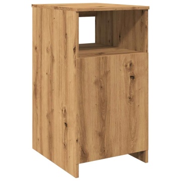 Dulap cu sertar, stejar artizanal, 40x50x76 cm, lemn prelucrat - Img 6
