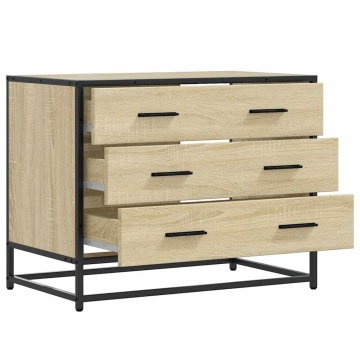Dulap cu sertare, stejar sonoma, 70x41x56 cm, lemn compozit - Img 8