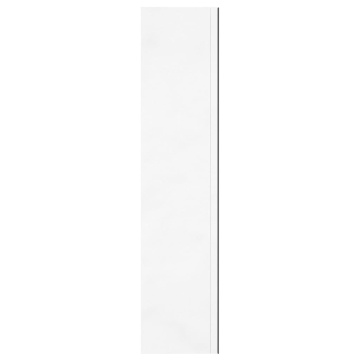 Dulap de baie cu oglindă, alb strălucitor, 60x15x75 cm, MDF - Img 5
