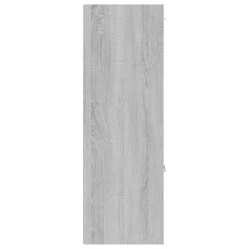 Dulap de depozitare, gri sonoma, 60x29,5x90 cm - Img 4