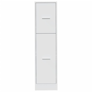 Dulap de farmacie, alb, 30x41x118 cm, lemn prelucrat - Img 8