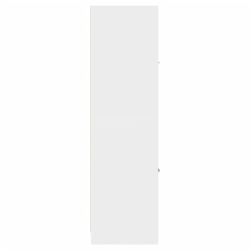 Dulap de farmacie, alb, 30x41x144,5 cm, lemn prelucrat - Img 5