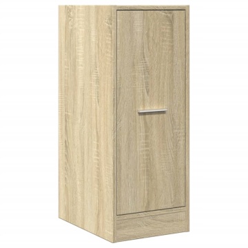 Dulap de farmacie, stejar sonoma, 30x41x77,5 cm lemn prelucrat - Img 3