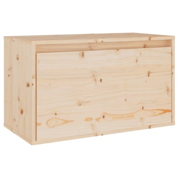 Dulap de perete, 60x30x35 cm, lemn masiv de pin - Img 2