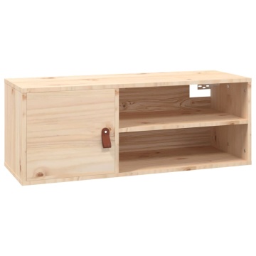 Dulap de perete, 80x30x30 cm, lemn masiv de pin - Img 2