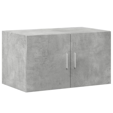 Dulap de perete, gri beton, 70x42,5x40 cm, lemn prelucrat - Img 2