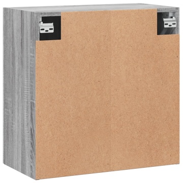 Dulap de perete, gri sonoma, 60x31x60 cm, lemn compozit - Img 7