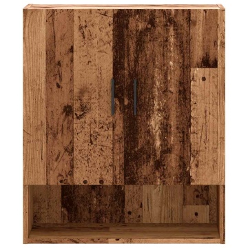 Dulap de perete, lemn vechi, 60x31x70 cm, lemn compozit - Img 4