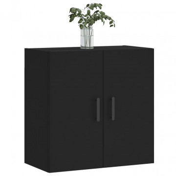 Dulap de perete, negru, 60x31x60 cm, lemn compozit - Img 4