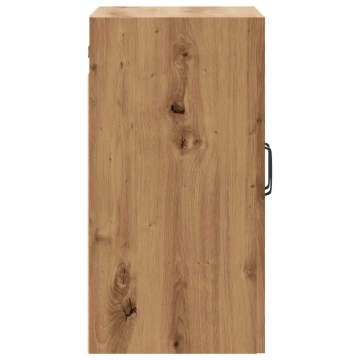 Dulap de perete, stejar artizanal, 60x31x60 cm, lemn prelucrat - Img 5