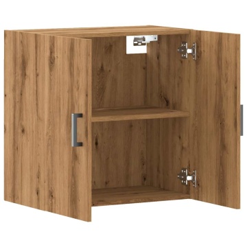 Dulap de perete, stejar artizanal, 60x31x60 cm, lemn prelucrat - Img 6
