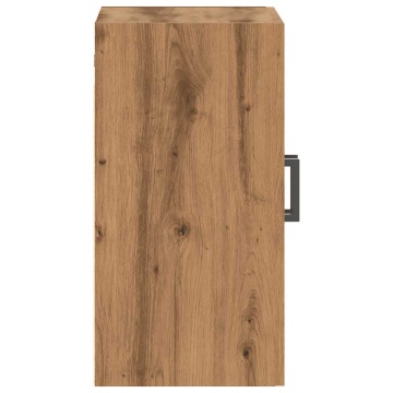 Dulap de perete, stejar artizanal, 60x31x60 cm, lemn prelucrat - Img 8