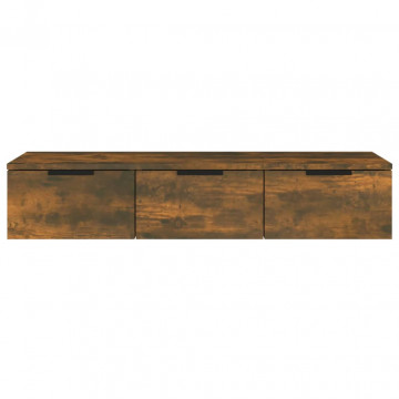 Dulap de perete, stejar fumuriu, 102x30x20 cm, lemn compozit - Img 8