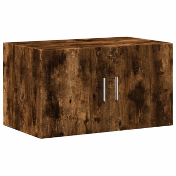 Dulap de perete, stejar fumuriu, 70x42,5x40 cm, lemn compozit - Img 2