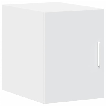 Dulap depozitare slim alb 30x42,5x225 cm lemn prelucrat - Img 8