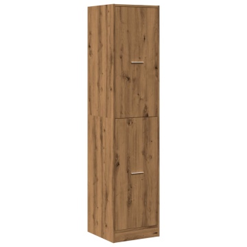 Dulap farmacie, stejar artizanal, 40x41x174,5cm, lemn prelucrat - Img 3