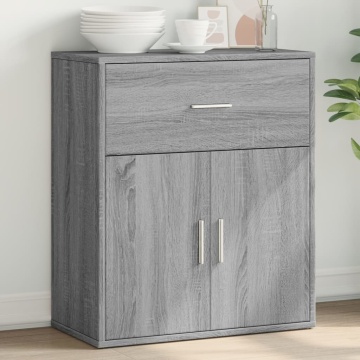 Dulap, gri sonoma, 60x31x70 cm, lemn prelucrat - Img 1