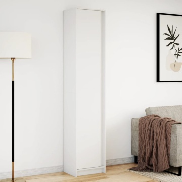 Dulap înalt cu LED alb 41,5x32,5x200 cm lemn prelucrat - Img 3