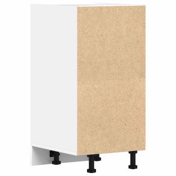 Dulap inferioară alb 40x44,5x81,5 cm lemn prelucrat - Img 5