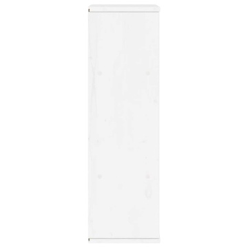 Dulap lateral cu sertare ODDA alb 40x24x79 cm lemn masiv de pin - Img 6