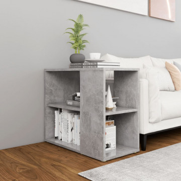 Dulap lateral, gri beton, 60x30x50 cm, PAL - Img 1
